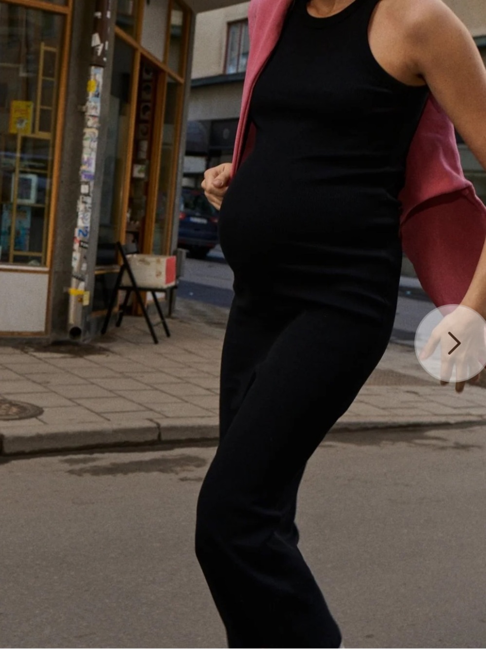 Ribbed Tank Pregnancy Dress